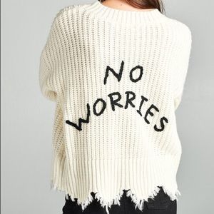No Worries Sweater